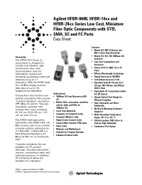 Datasheet HFBR-2412C manufacturer Agilent